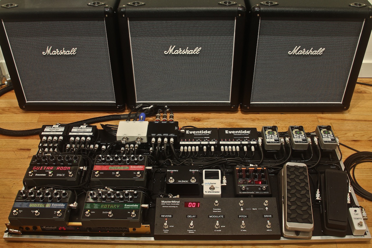 Nice Rack NYC Big Pedalboard RJM Music Technology Forum