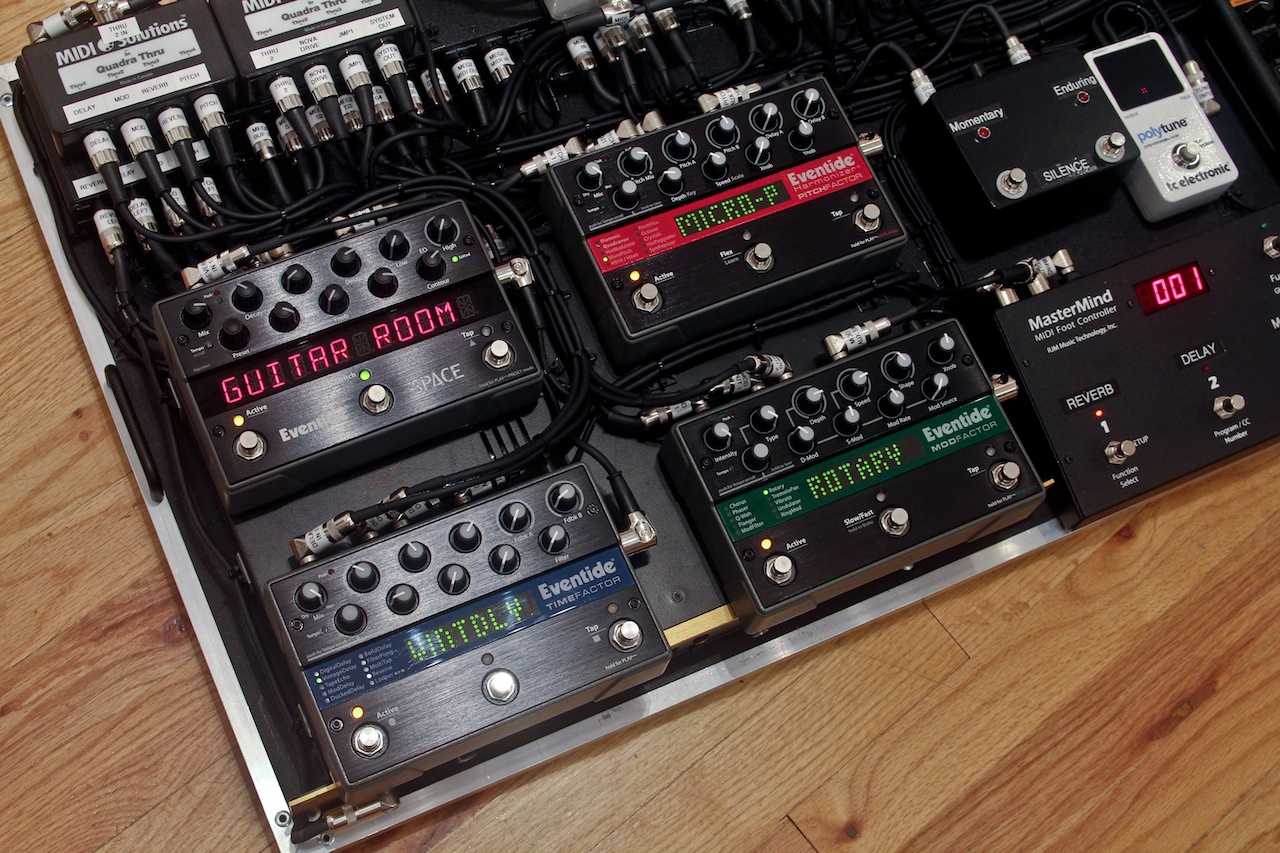 Nice Rack NYC Big Pedalboard RJM Music Technology Forum