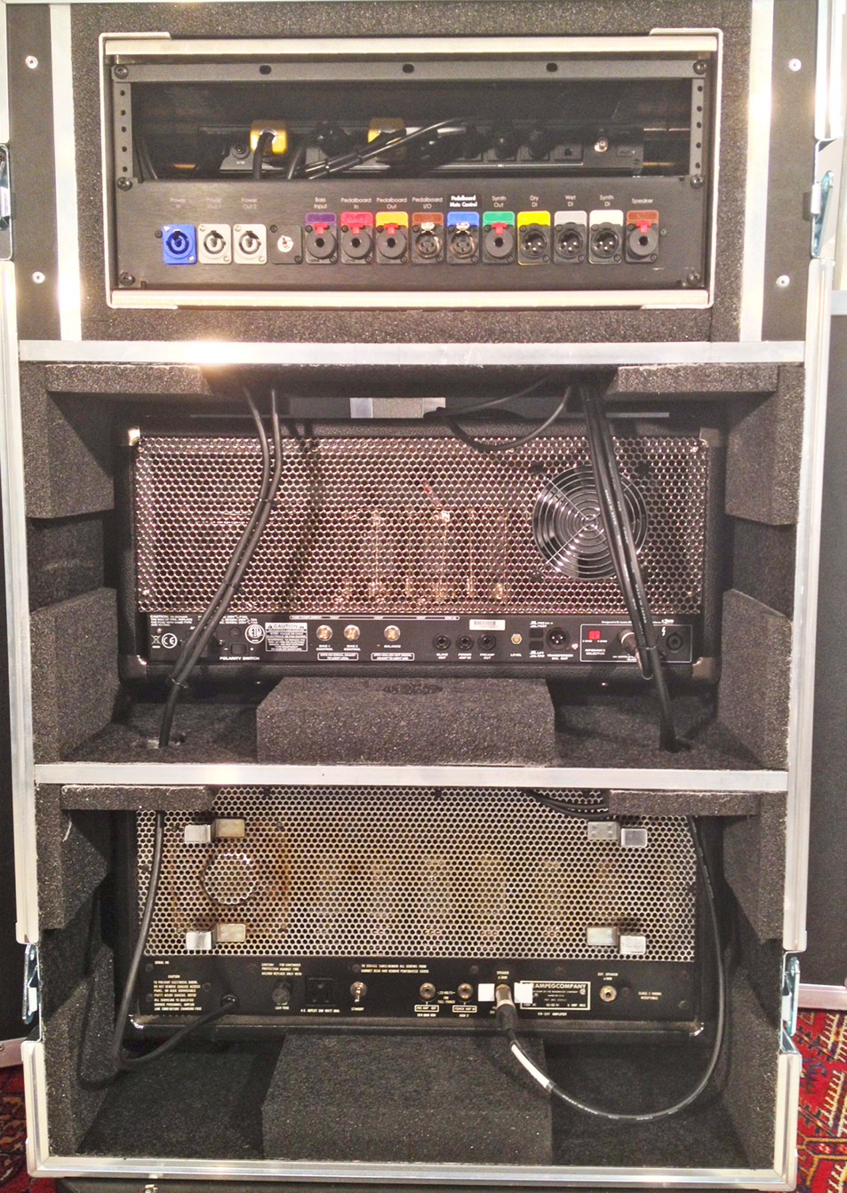 Nice Rack Canada Metric 2015 Bass Amp Rack RJM Music Technology